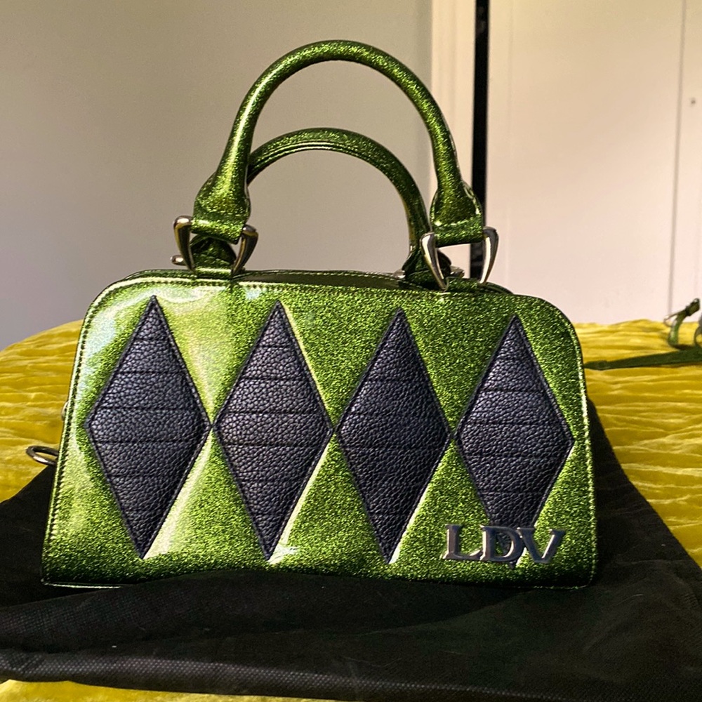 Lux De Ville bowling handbag NWOT